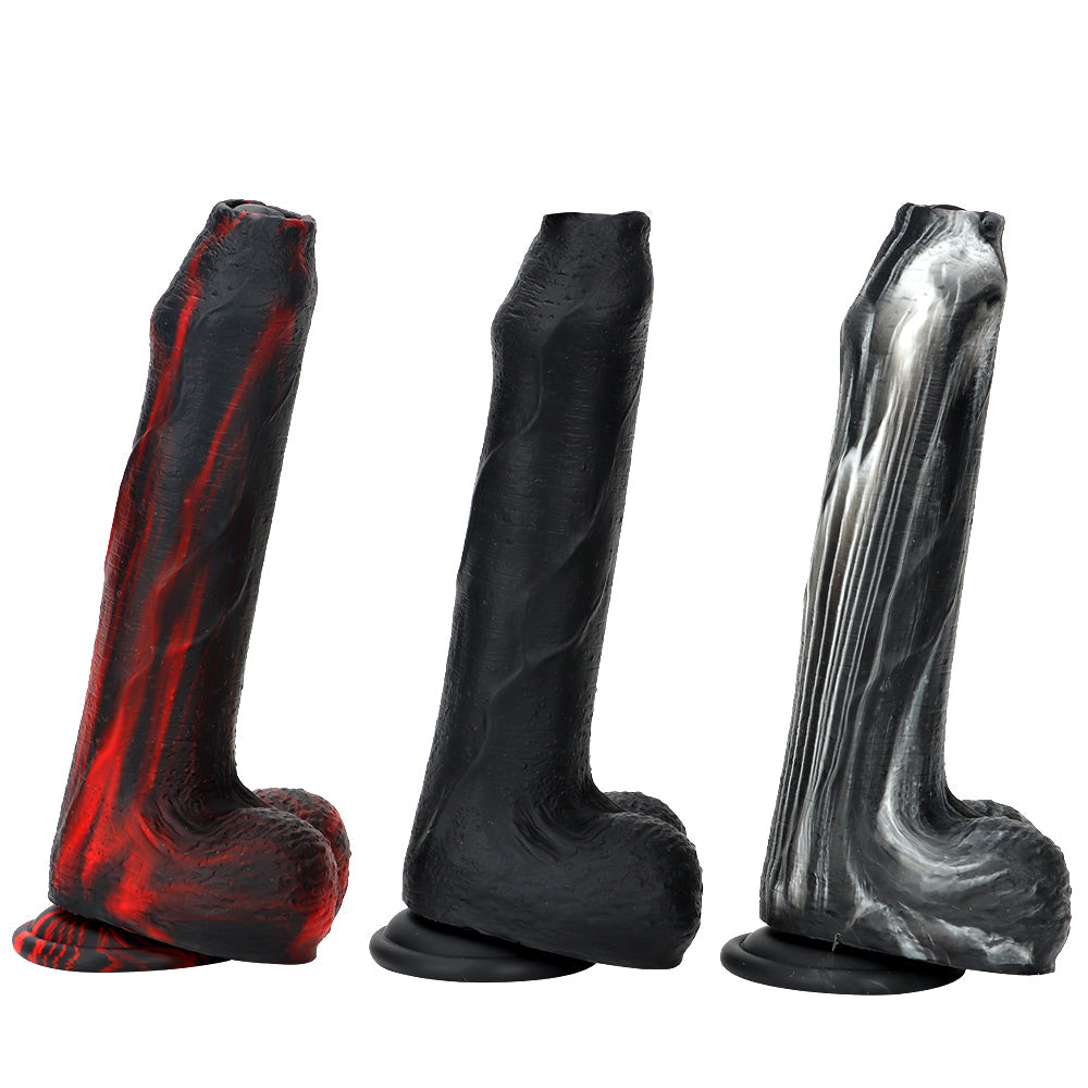 8 Inch Ultra Realistic Silicone Uncircumcised Dildo
