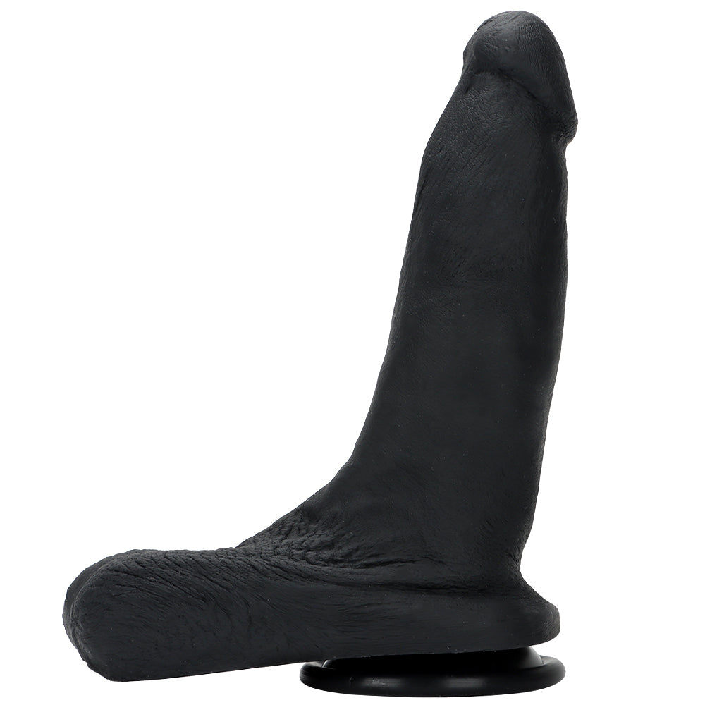 9 Inch Black Silicone Thick Big Dildo