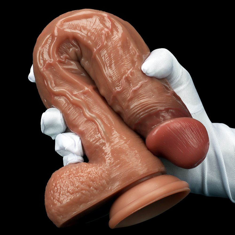 12 Inch Silicone Realistic Texture Big Dildo
