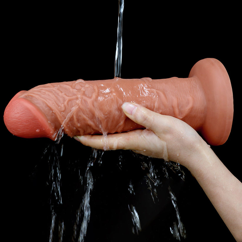 10 Inch Thick Silicone Realistic Dildo