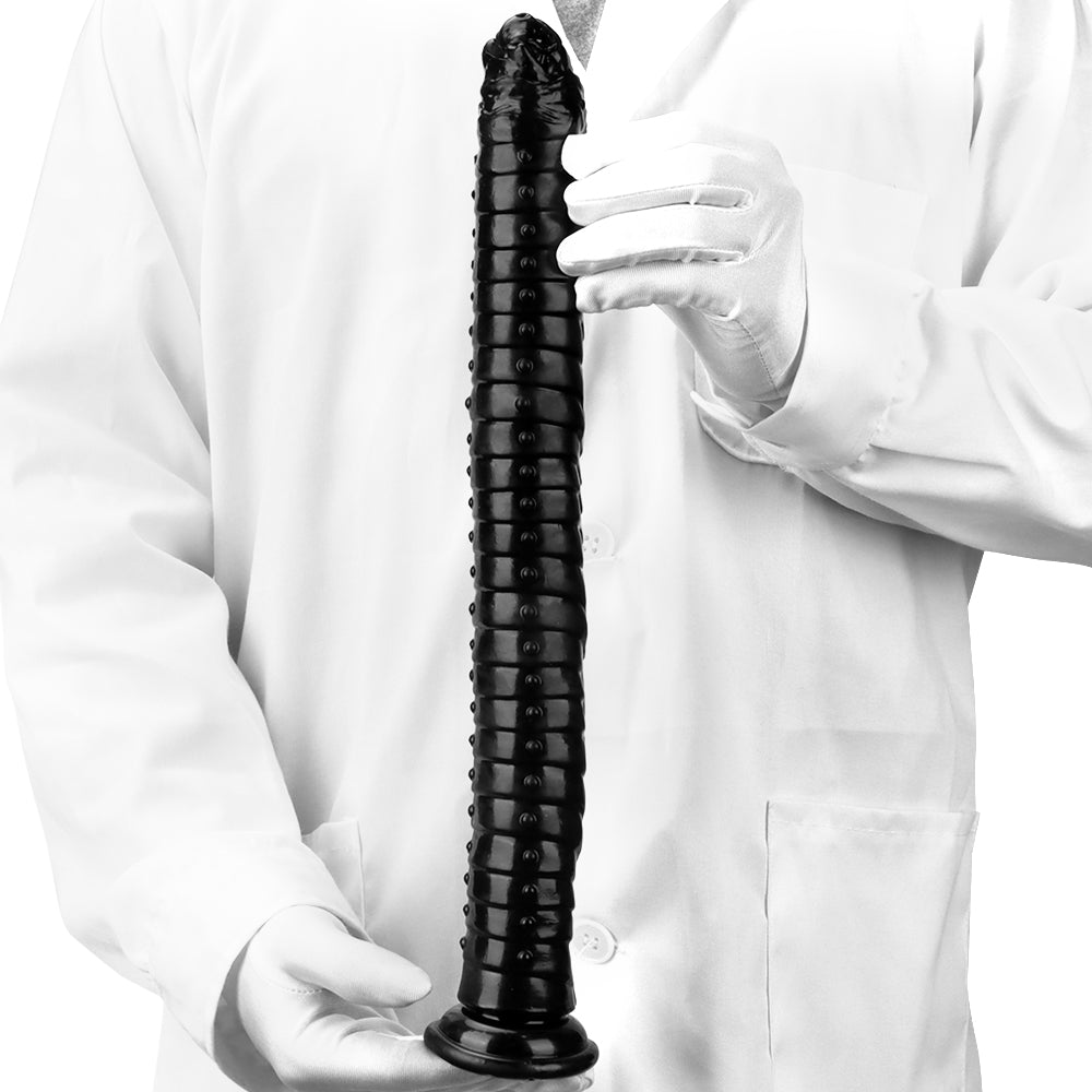 15 Inch Textured Bump Monster Snake Dildo