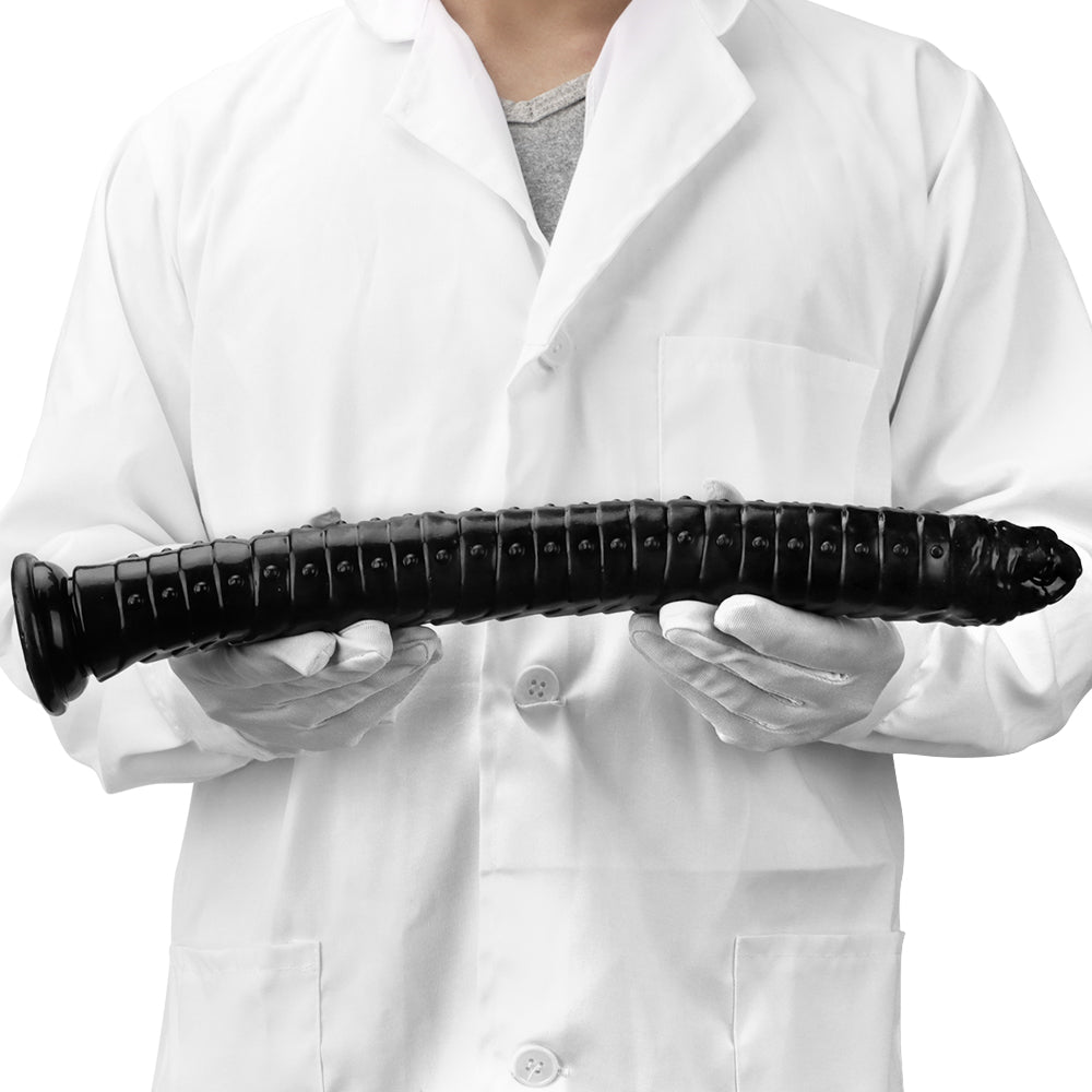 15 Inch Textured Bump Monster Snake Dildo