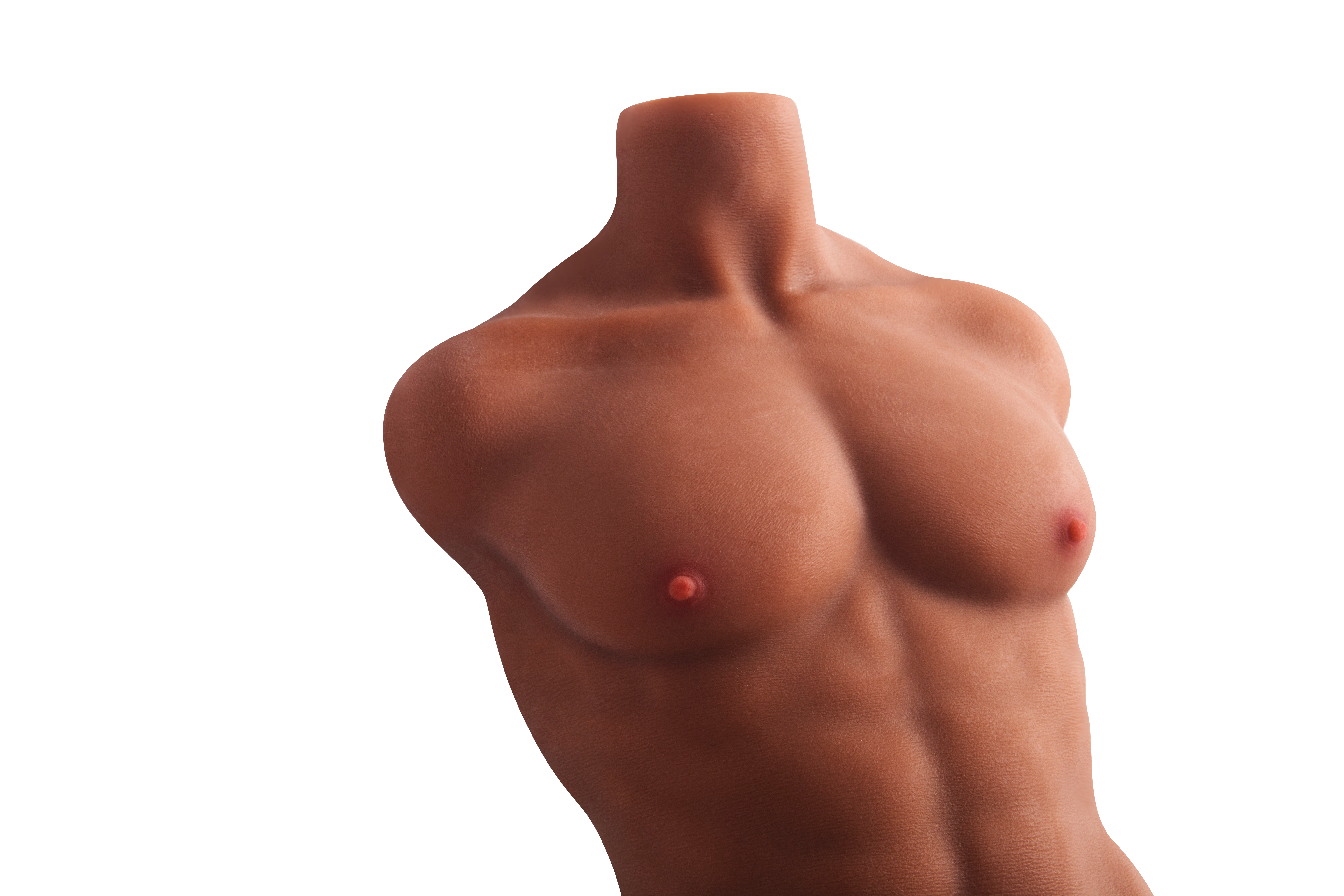 Strong Male Brown Sex Doll Torso Dildo