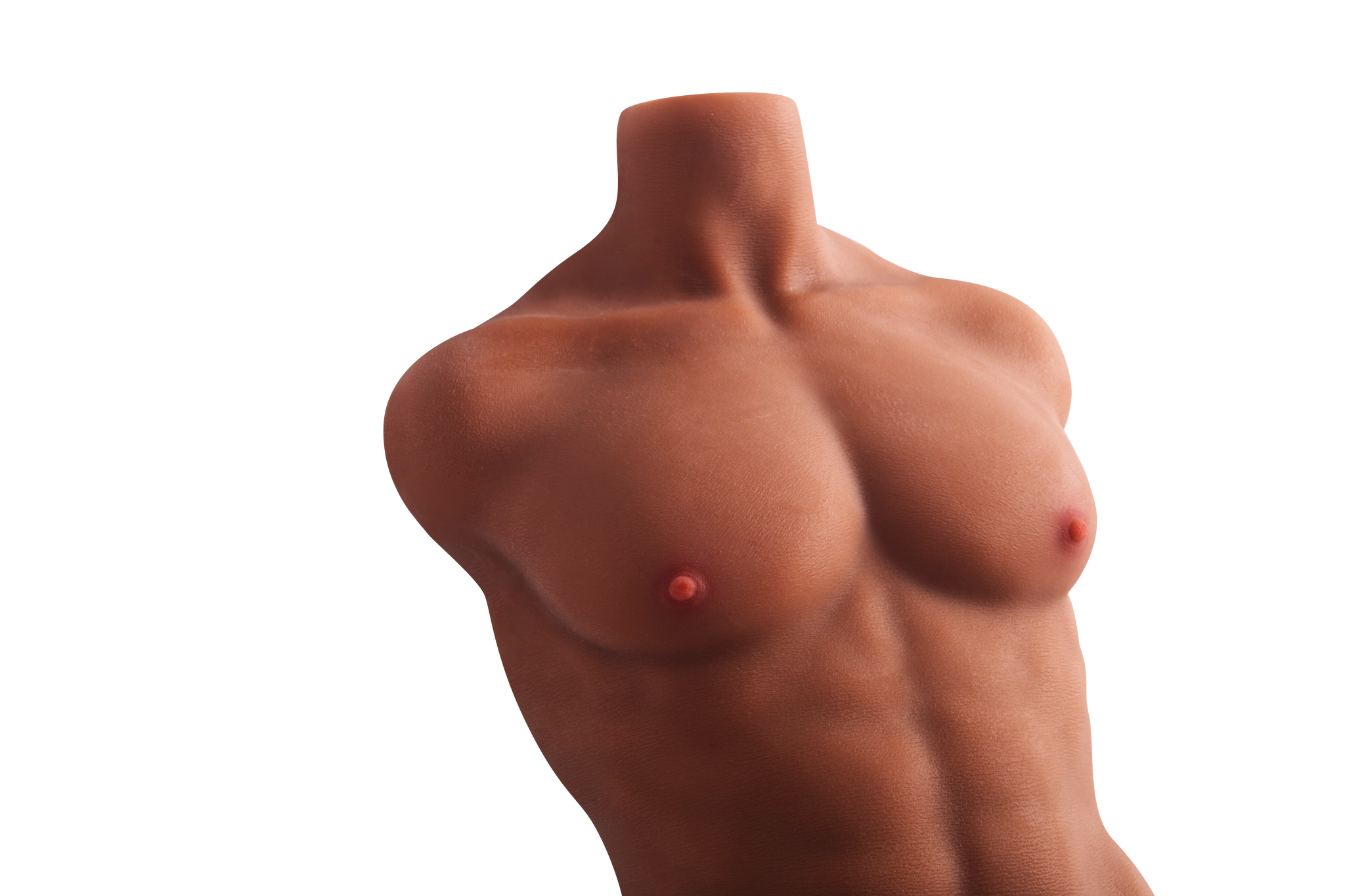 Strong Male Brown Sex Doll Torso Dildo