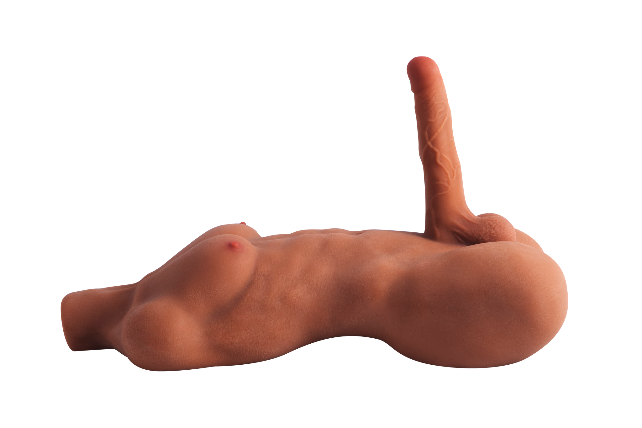 Strong Male Brown Sex Doll Torso Dildo