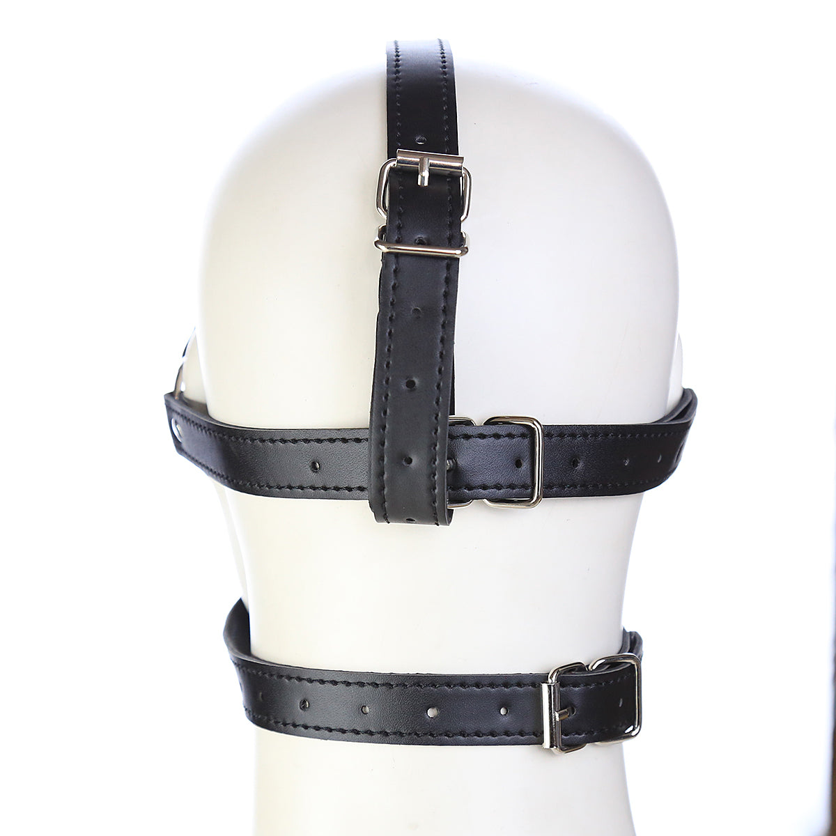 Bondage Black Blindfold Red BDSM Ball Gag