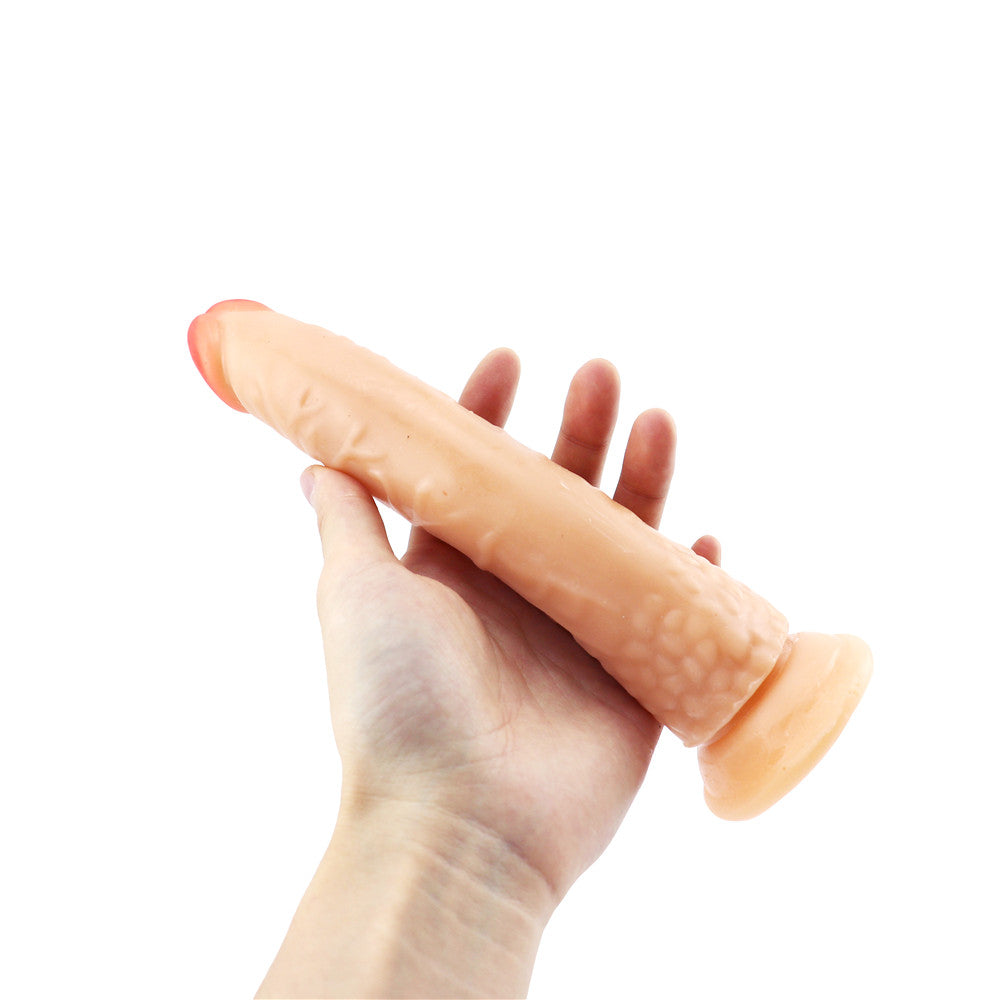 8 Inch Slim Curvy Anal Dildo