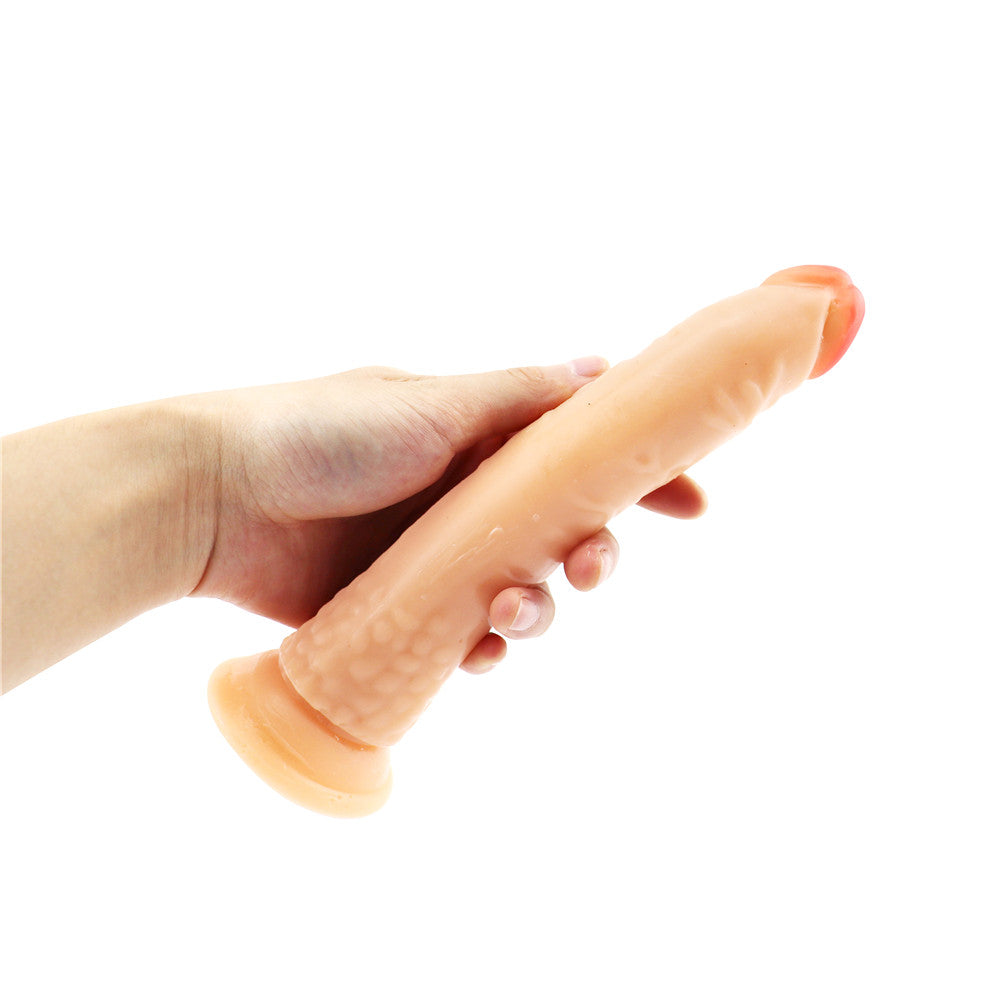 8 Inch Slim Curvy Anal Dildo