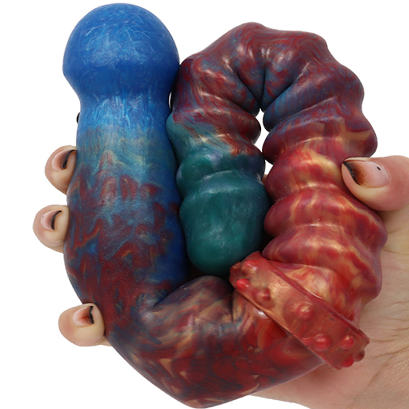 Colored Fantasy Custom Double Dildo-Multiple Specifications