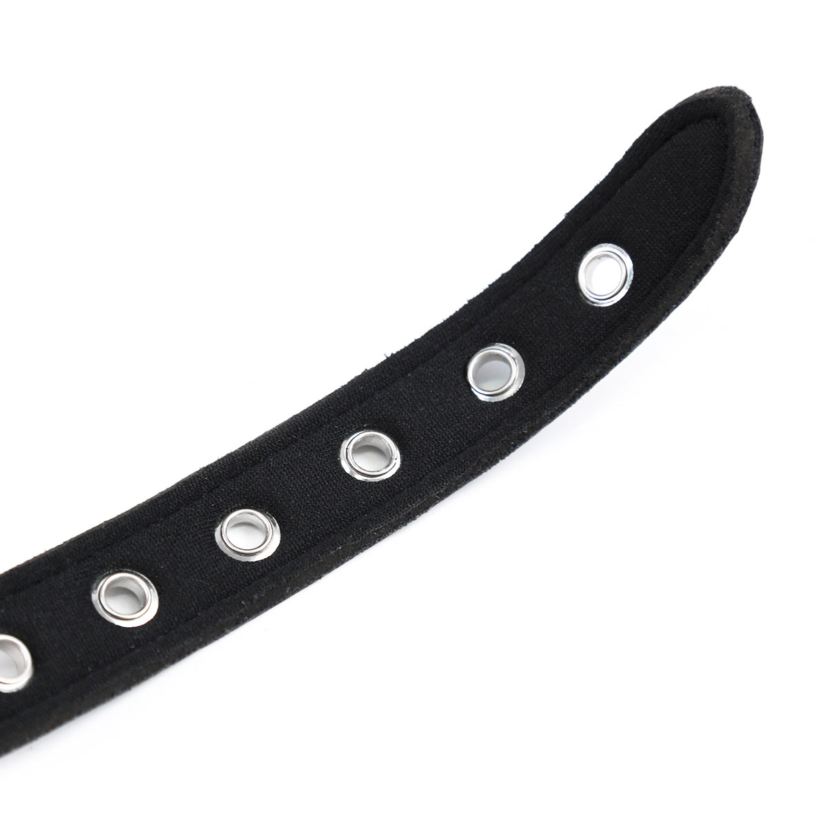 Black Leather Bondage BDSM Dildo Gag