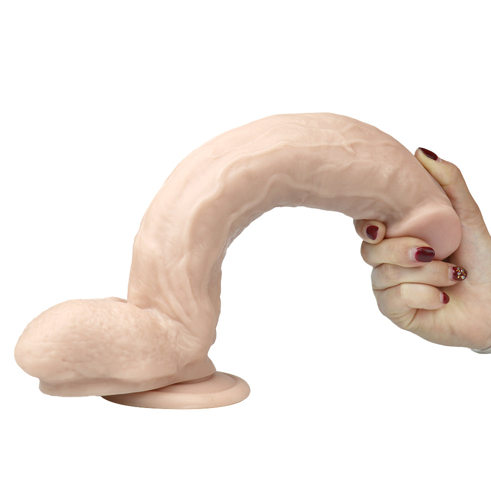 12 Inch Rough Skin Realistic Big Dildo