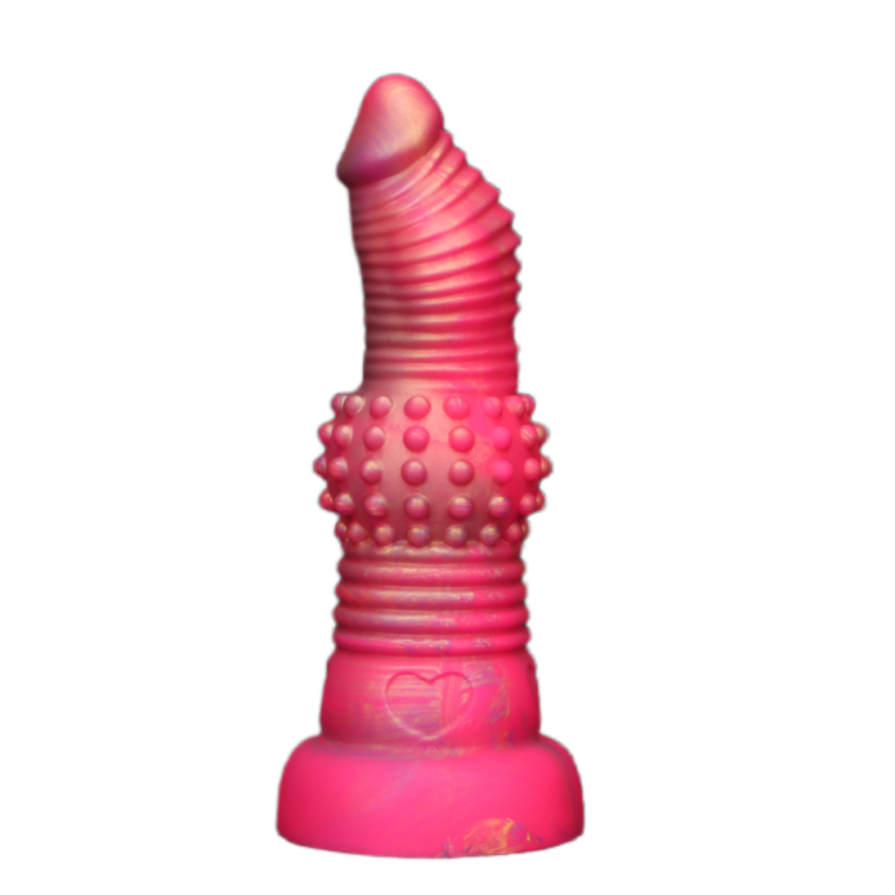 11 Inch G-Spot Curved Spiked Huge Dildo