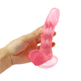 画像をギャラリー ビューアにロード Pink curved dildo