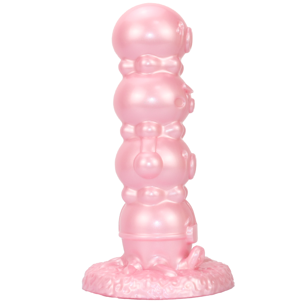 11 Inch Pink Silicone Cute Dildo Butt Plug