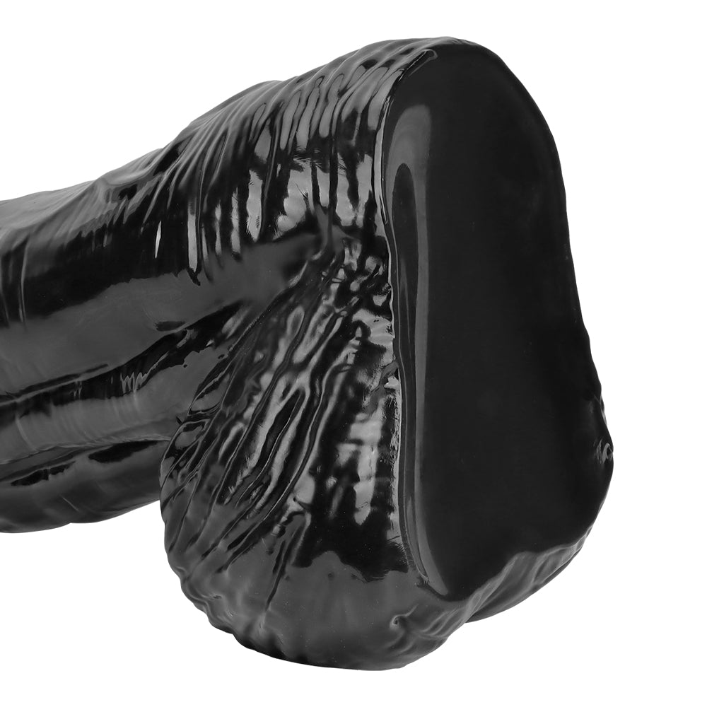 23 Inch Extreme Extra Big Black Dildo