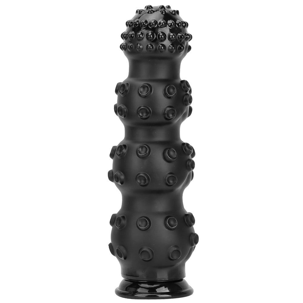13 Inch Black Beaded Monster Tentacle Dildo