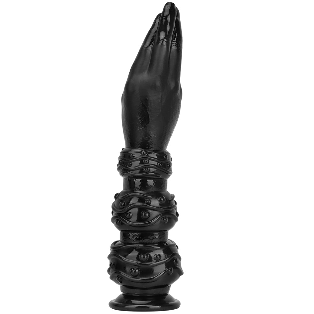 13 Inch Length Black Hand Fist Anal Dildo