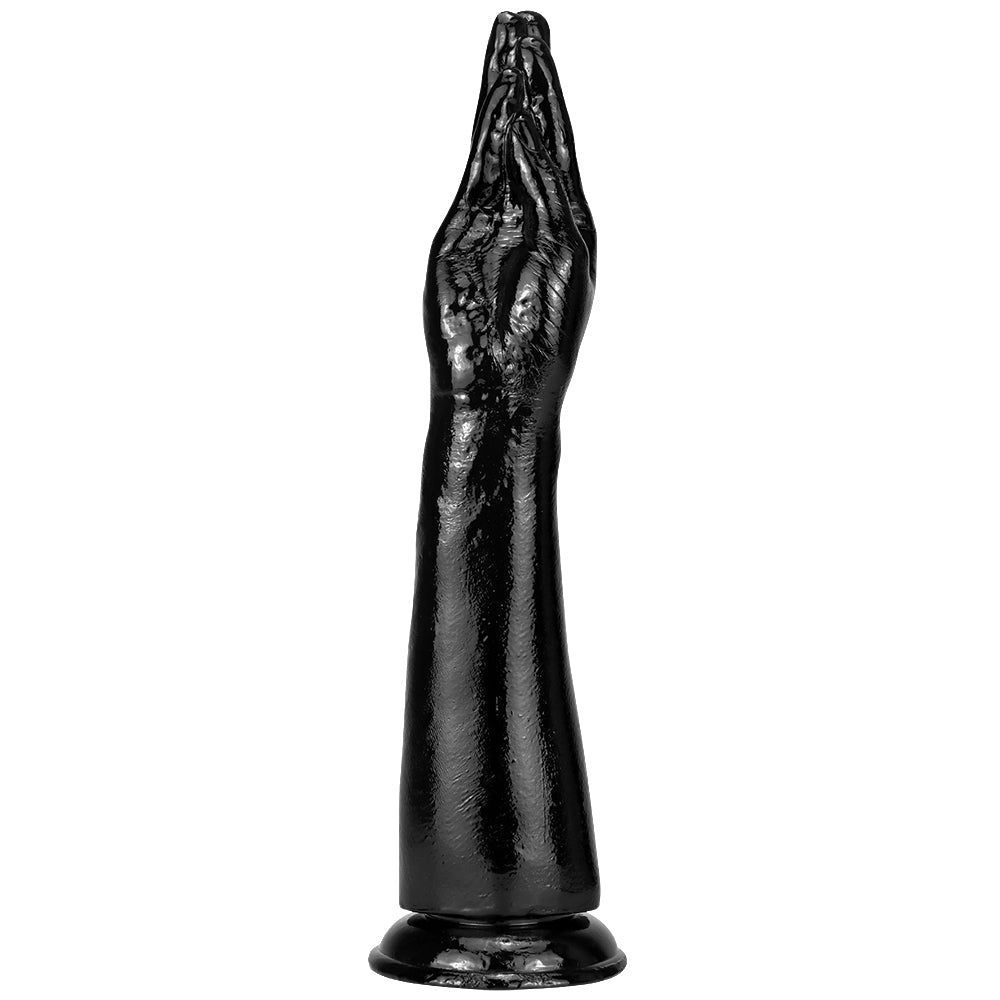 13 Inch Big Black Realistic Fist Anal Dildo
