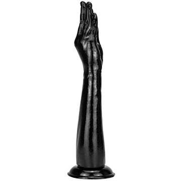13 Inch Big Black Realistic Fist Anal Dildo