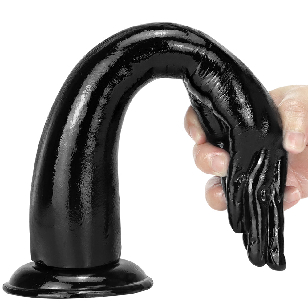13 Inch Big Black Realistic Fist Anal Dildo