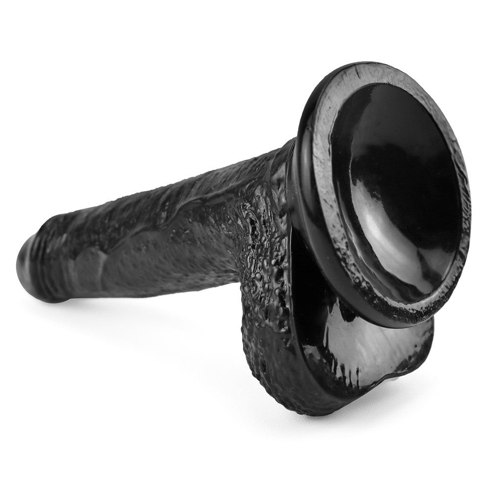 7 Inch Cock Suction Cup Black Dildo