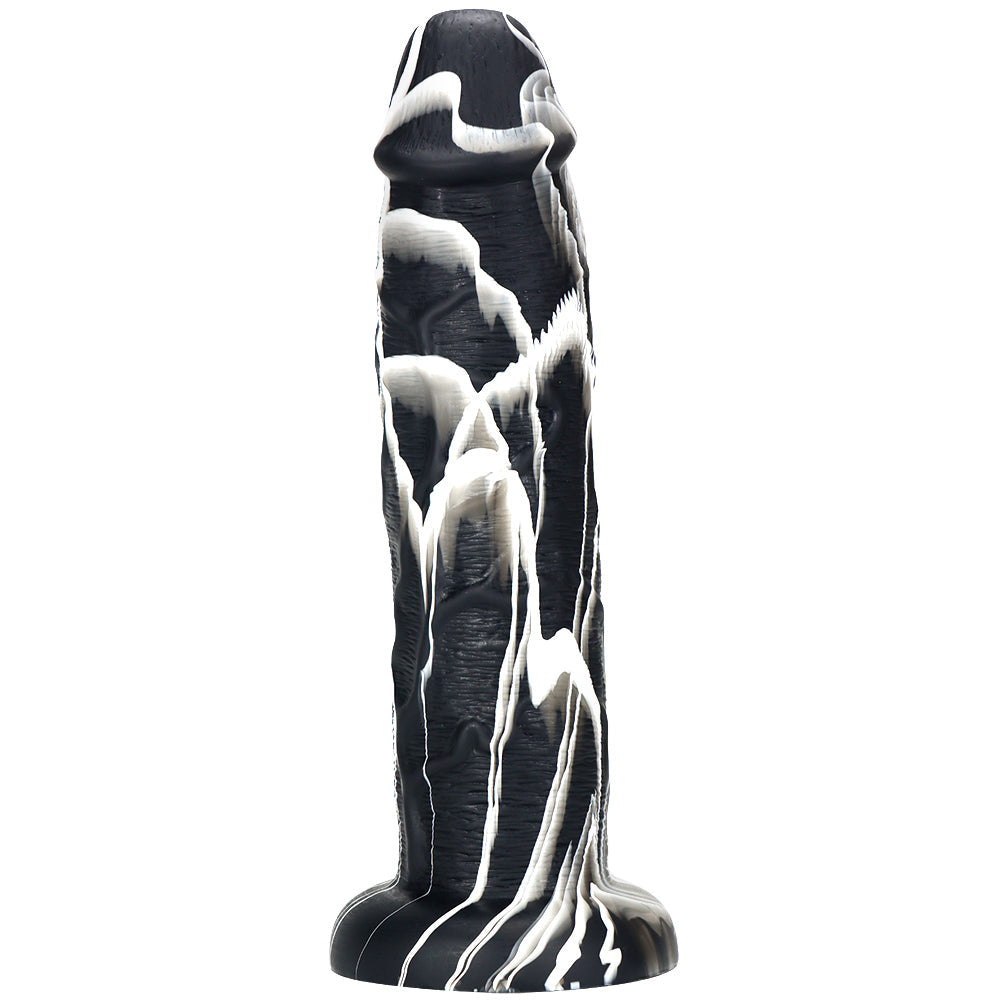 10 Inch Mixed Color 2 Inch Huge Dildo