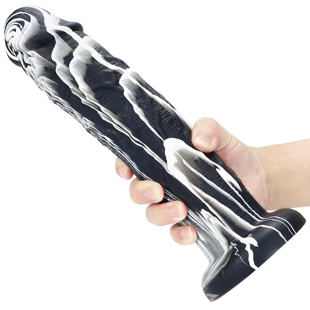 10 Inch Mixed Color 2 Inch Huge Dildo