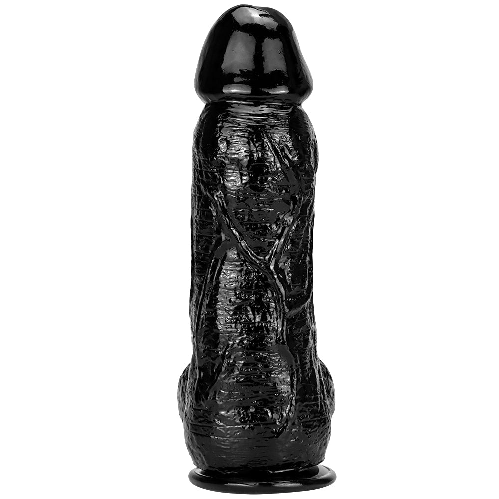 3 Inch Diameter Big Black Dildo