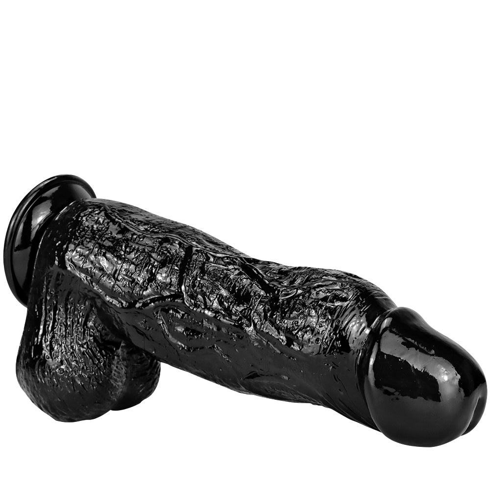 3 Inch Diameter Big Black Dildo