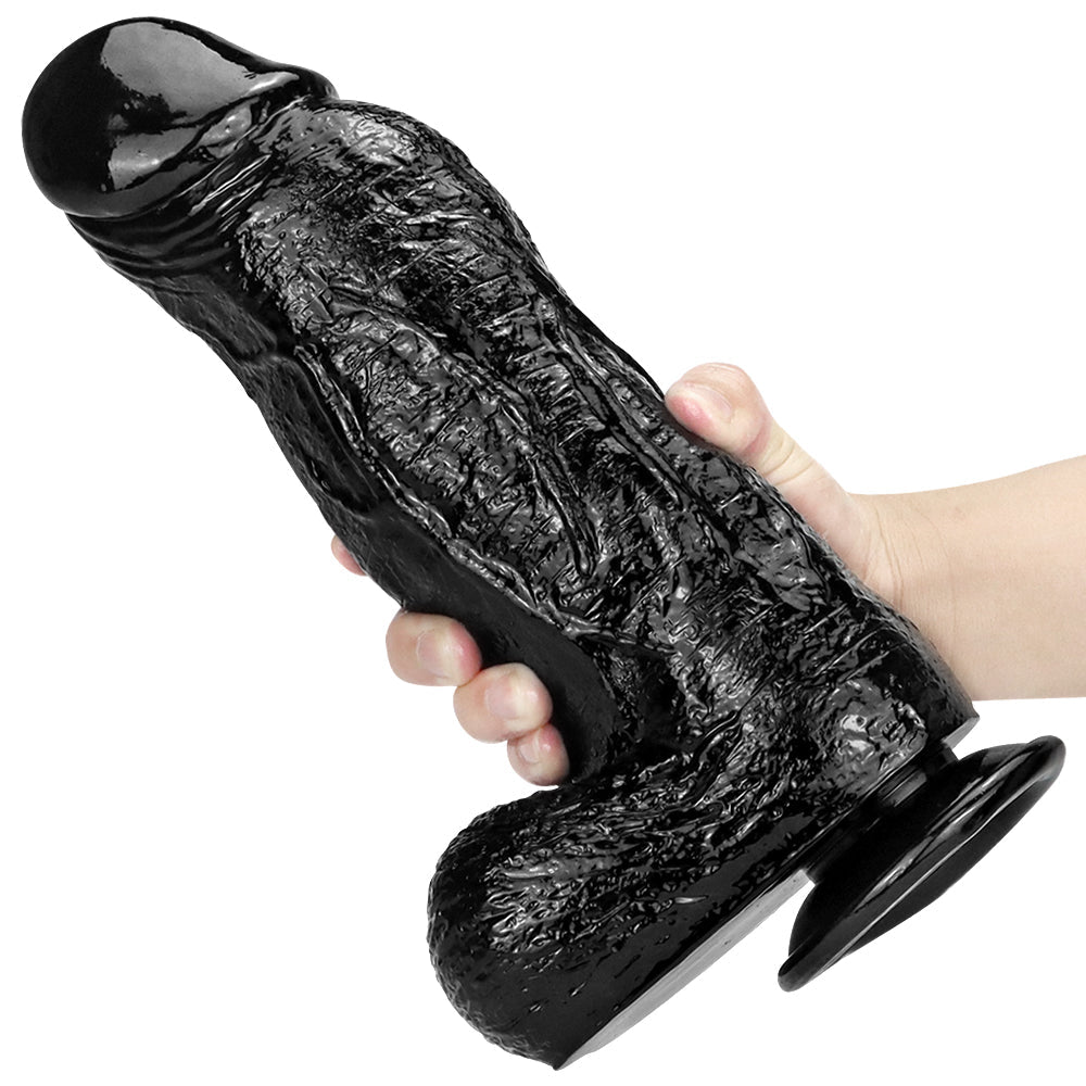 3 Inch Diameter Big Black Dildo
