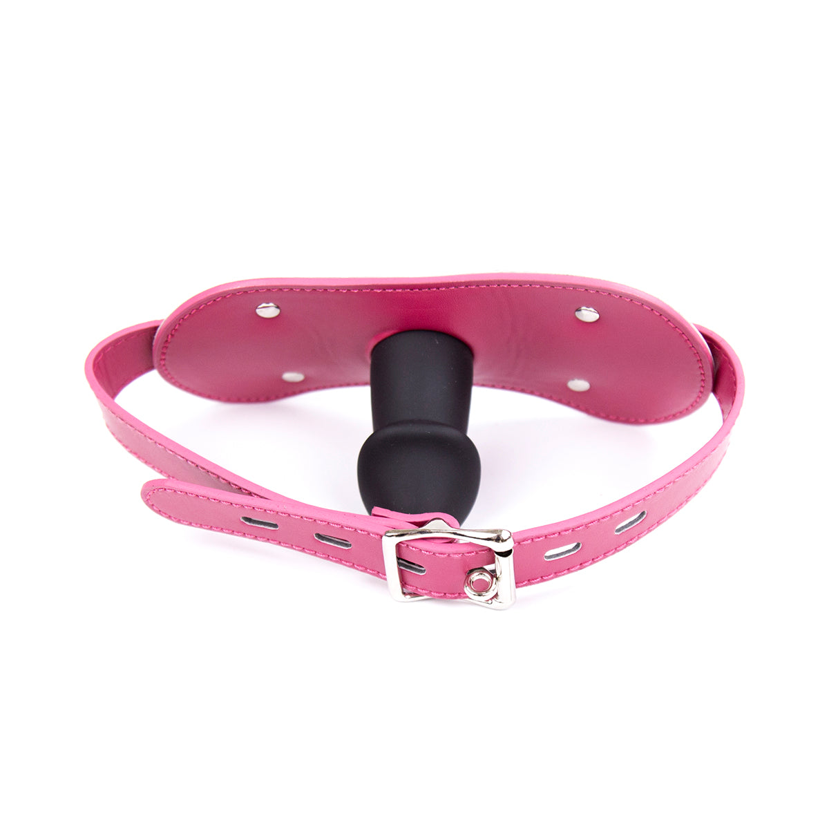 leather Slave Strap On Face Gag Dildo