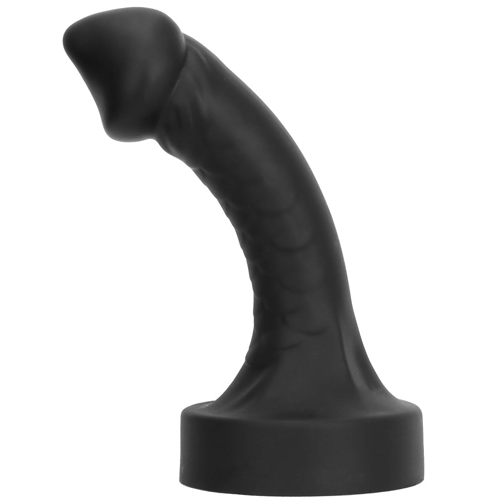 13 Inch Curved Pointed Big Black Dildo