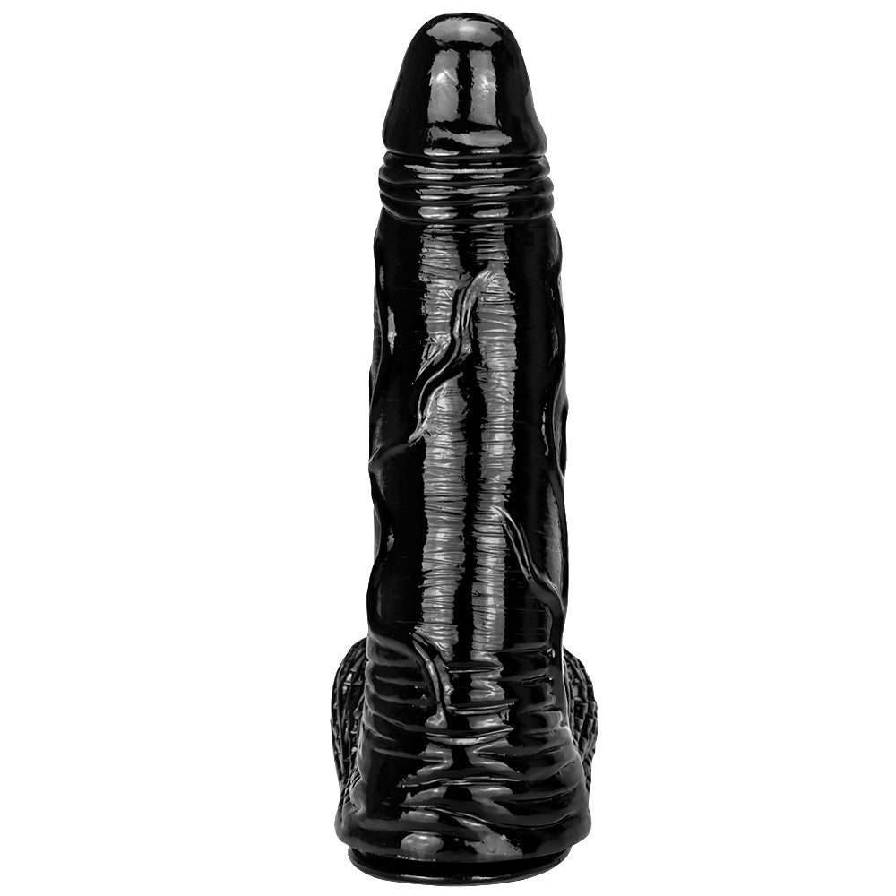15 Inch Long Extreme Big Black Dildo