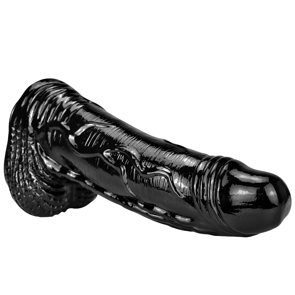 15 Inch Long Extreme Big Black Dildo