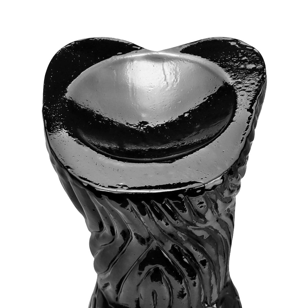 14 Inch Long Huge Black Dragon Dildo