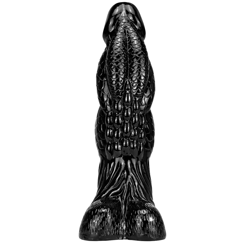 14 Inch Long Huge Black Dragon Dildo