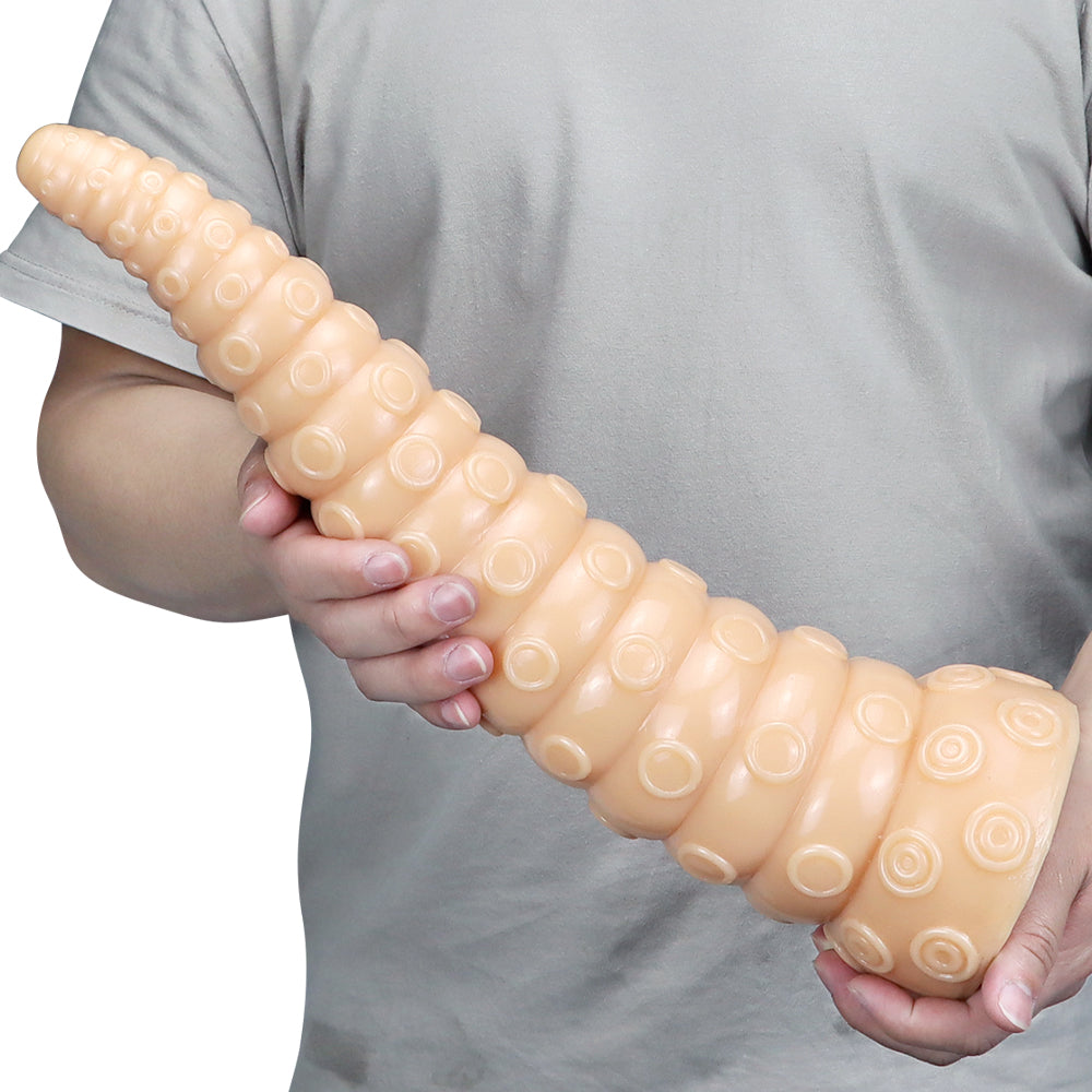 15 Inch Long Black Tentacle Dildo