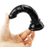 画像をギャラリー ビューアにロード 6 inch Small black slim dildo