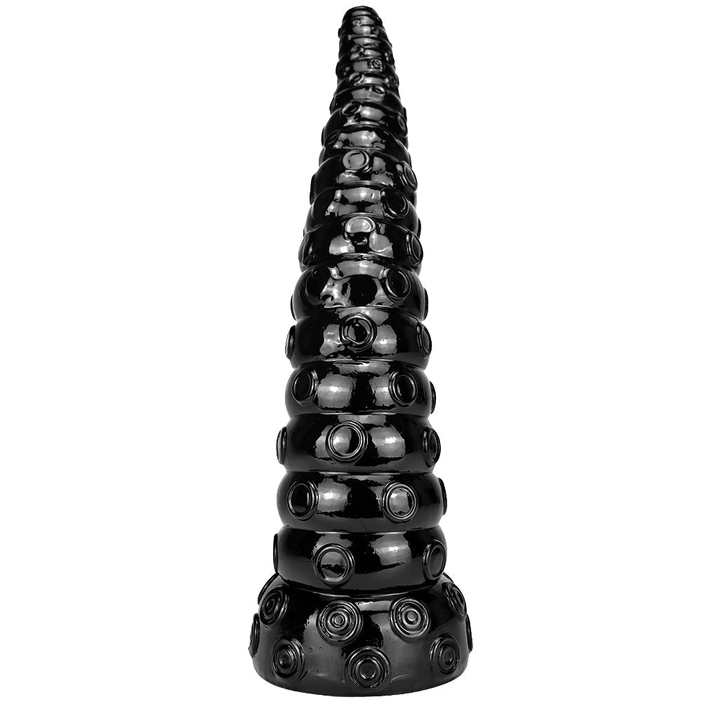 15 Inch Long Black Tentacle Dildo