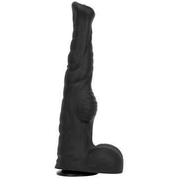 16 Inch Black Huge Silicone Horse Dildo