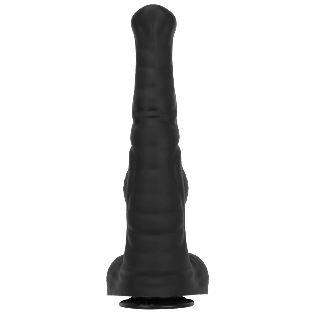 16 Inch Black Huge Silicone Horse Dildo