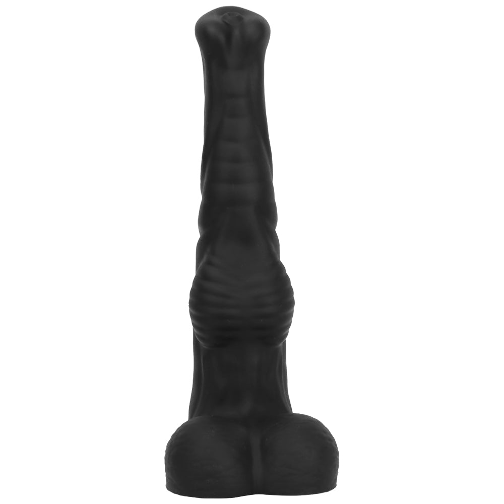 16 Inch Black Huge Silicone Horse Dildo