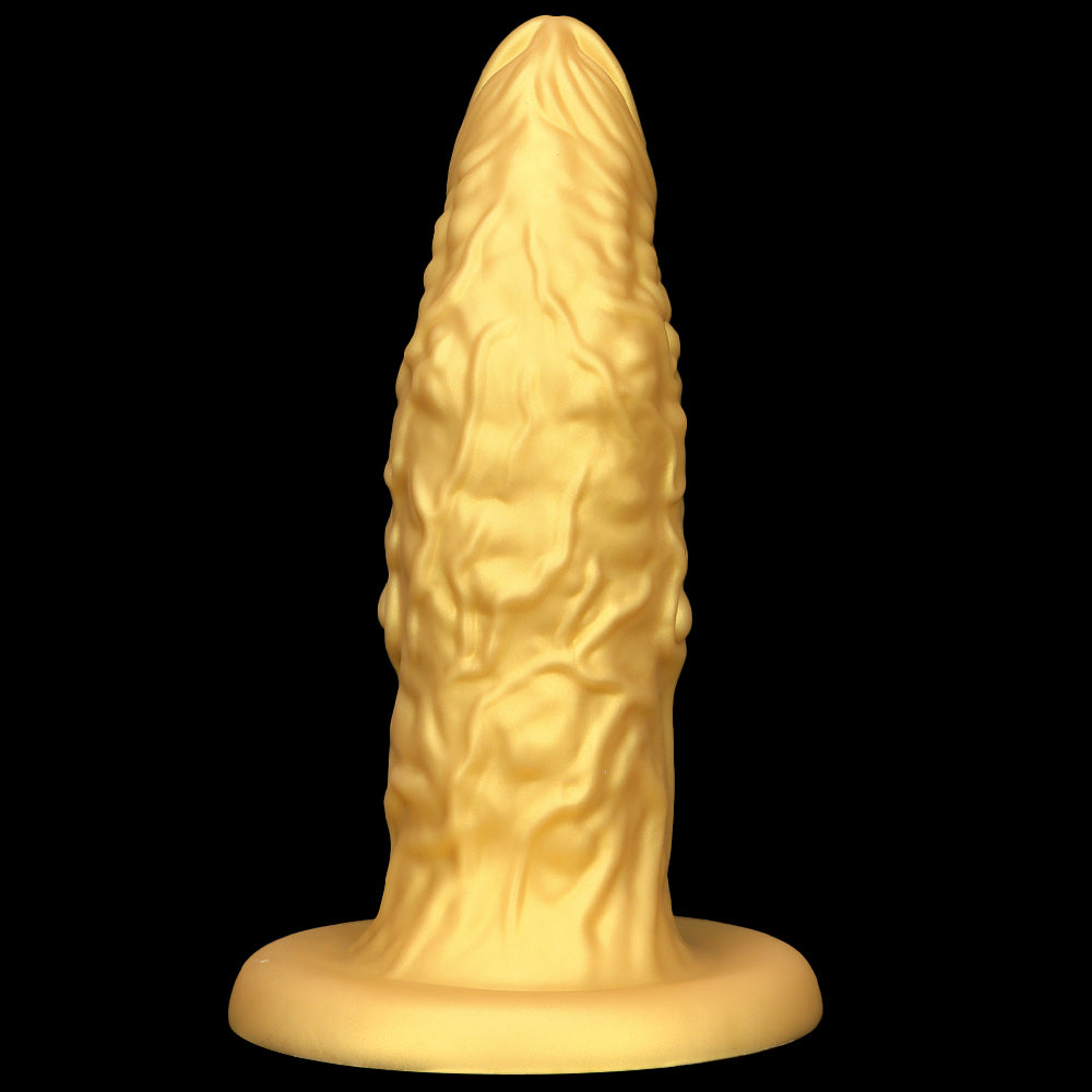 13 Inch Silicone Gold Giant Dragon Dildo