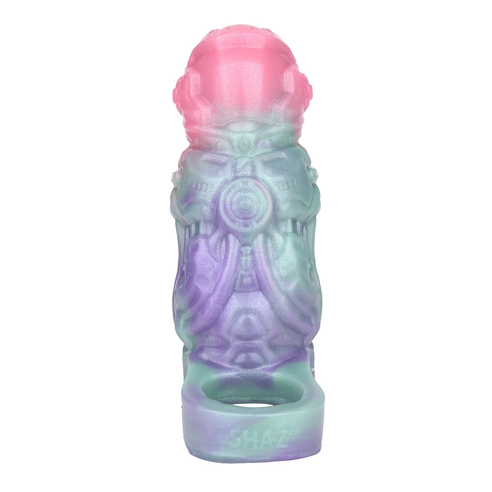 5 Inch Fantasy Mecha Monster Opening Penis Sleeve