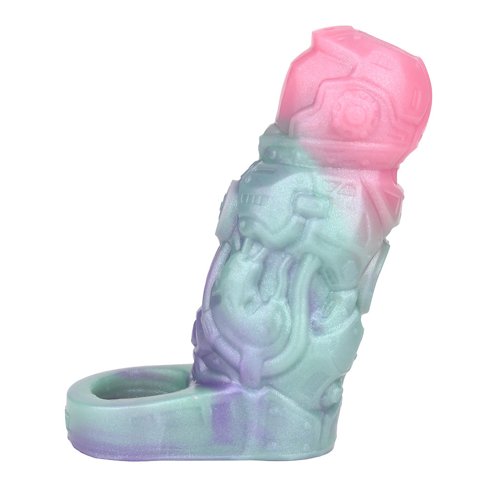 5 Inch Fantasy Mecha Monster Opening Penis Sleeve