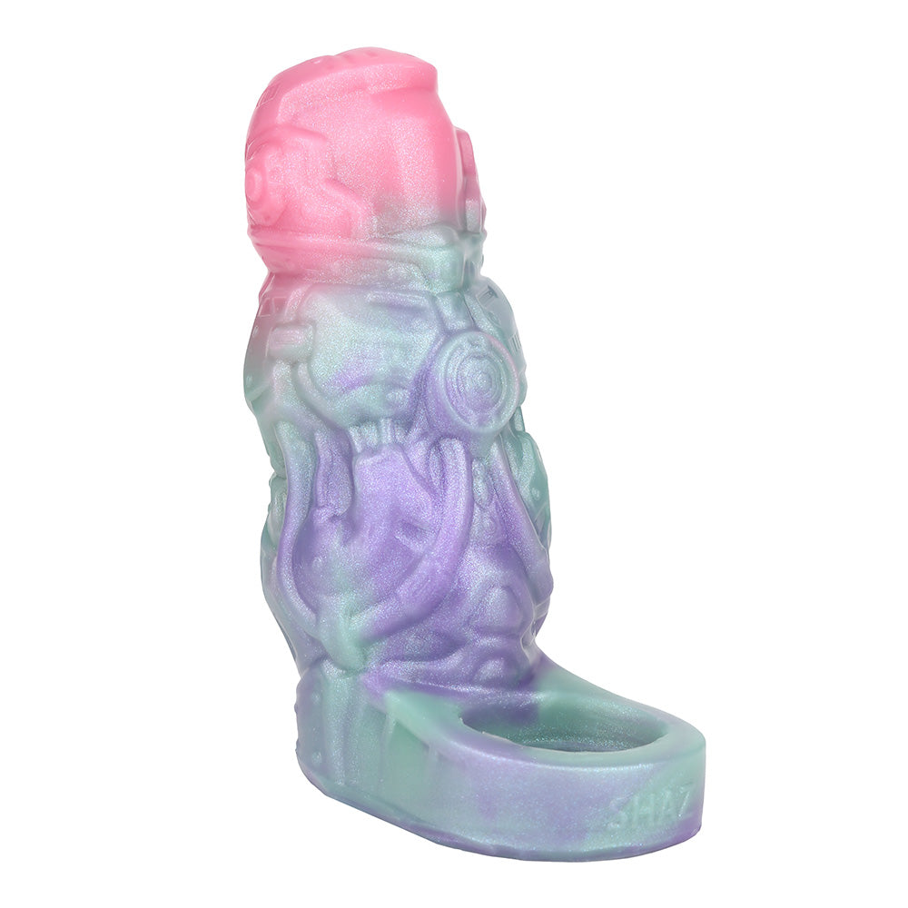 5 Inch Fantasy Mecha Monster Opening Penis Sleeve