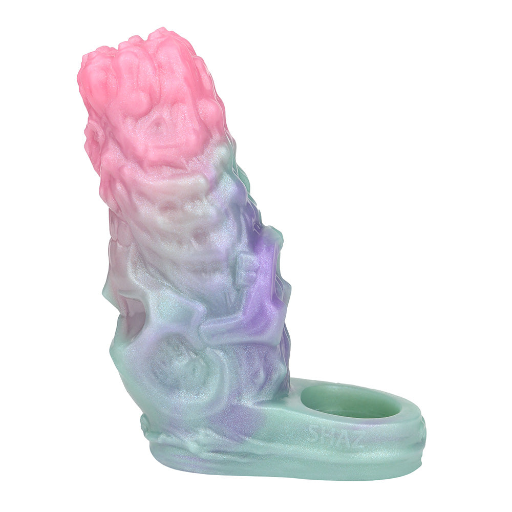 5 Inch Zombie Texture Silicone Penis Sleeve