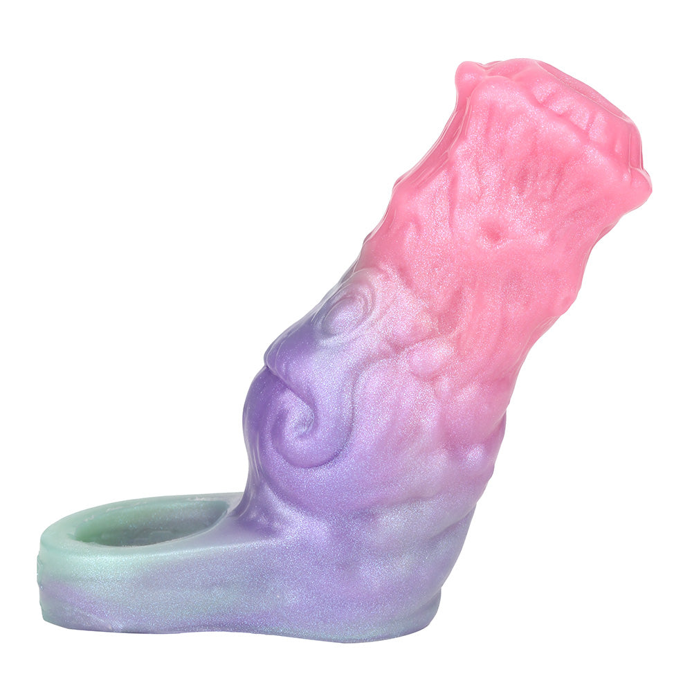 5 Inch Lurking Grown Silicone Penis Sleeve