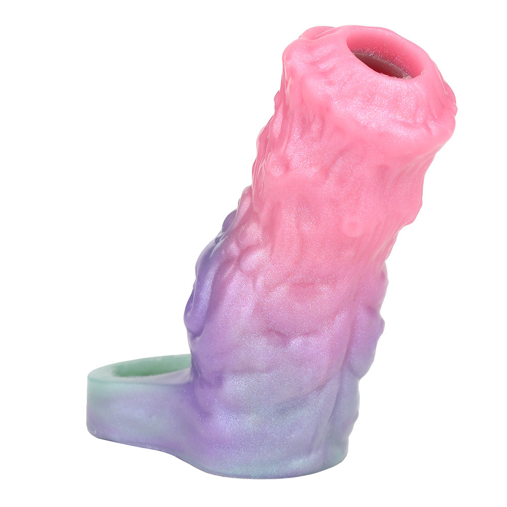 5 Inch Lurking Grown Silicone Penis Sleeve