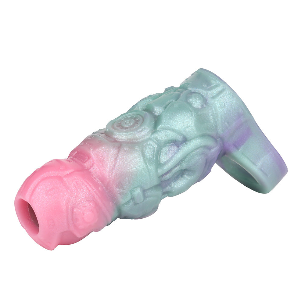 5 Inch Fantasy Mecha Monster Opening Penis Sleeve